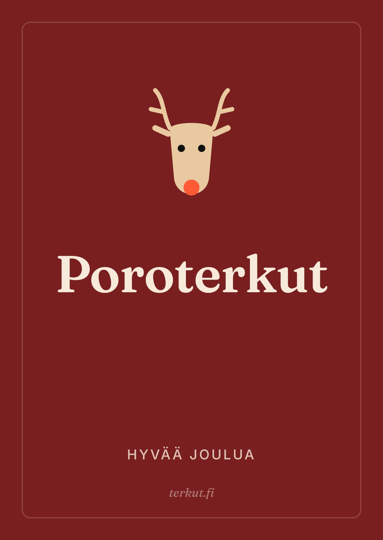 Poroterkut