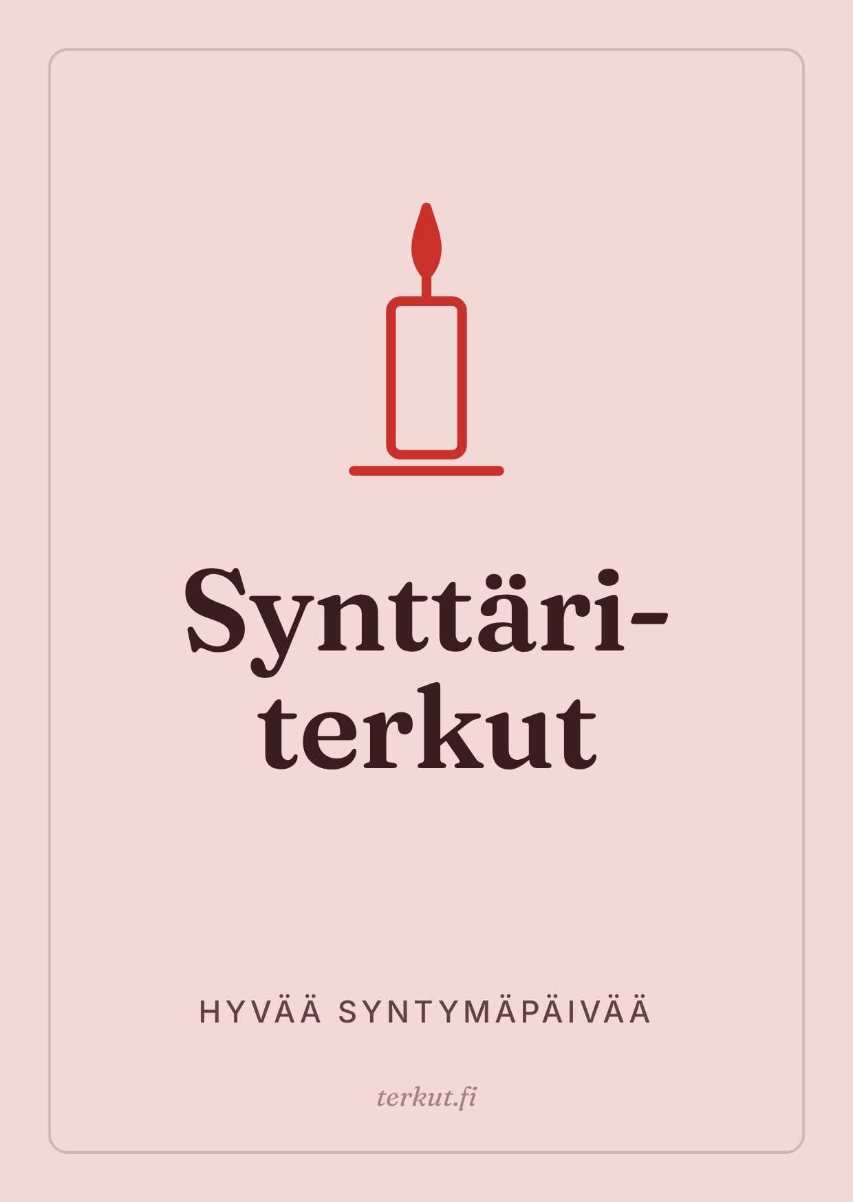 Synttäriterkut